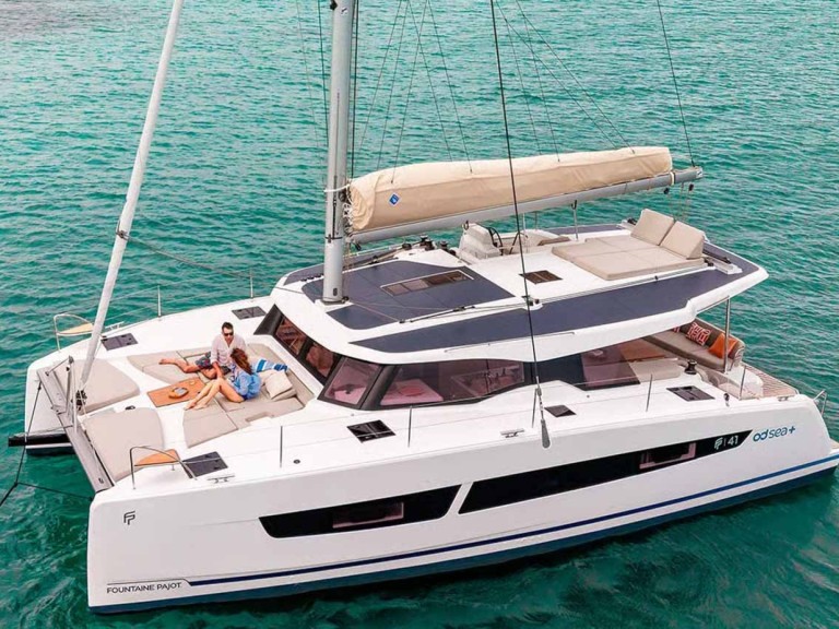 Boot mieten Biograd na Moru günstig Fountaine Pajot FP 41 Quatuor 4