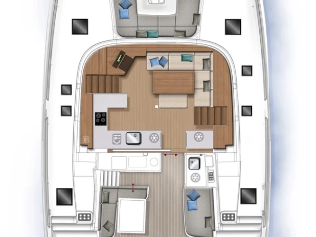 Vermietung Katamaran Lagoon mit Führerschein