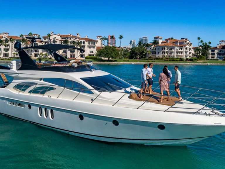 Boot mieten Miami Beach günstig Azimut 62 Fly