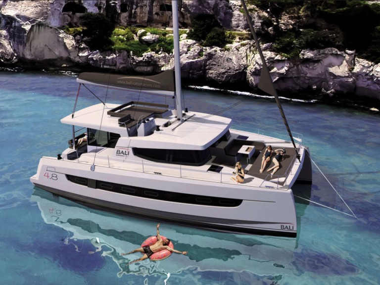 Vermietung Katamaran Bali Catamarans mit Führerschein