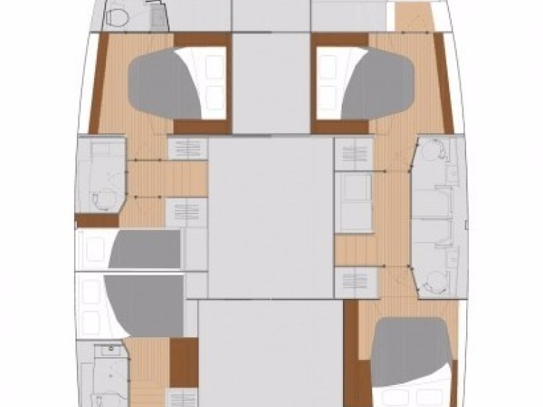 Vermietung Katamaran Fountaine Pajot mit Führerschein