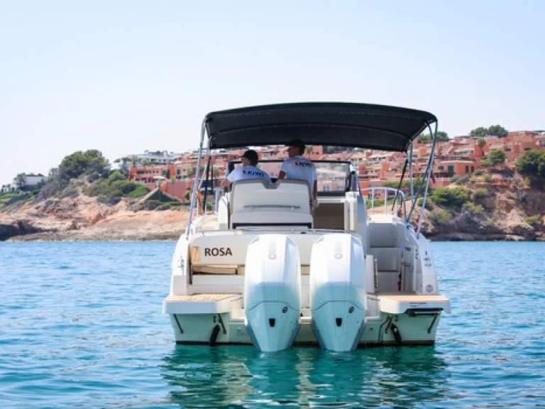 Ein Quicksilver 875 Sundeck mieten in El Toro