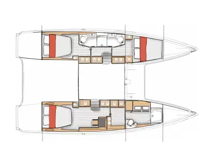 Katamaran mieten in Canet-en-Roussillon - Excess Excess 13