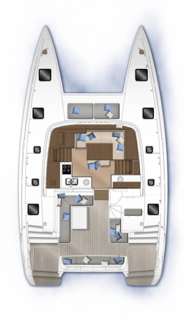 Boot mieten Bas du Fort günstig Lagoon 40