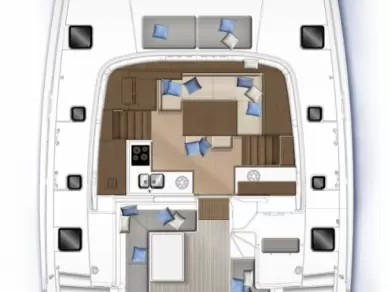 Boot mieten Bas du Fort günstig Lagoon 40