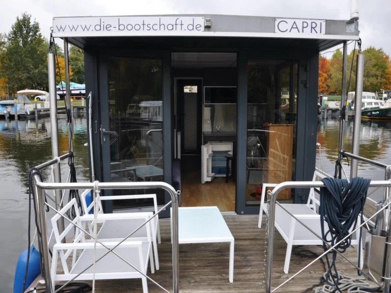 Vermietung Hausboot Hausboot mit Führerschein