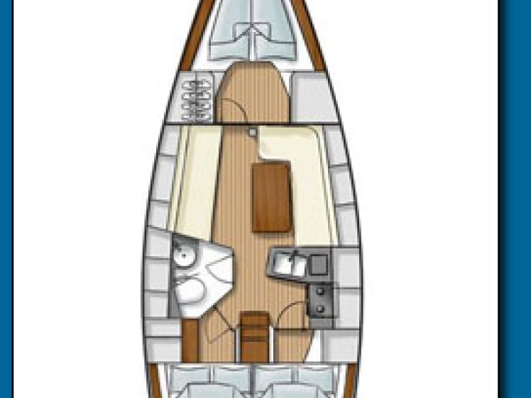 Boot mieten Anzio günstig Hanse 341