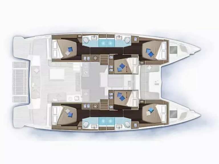 Ein Lagoon Lagoon 51 mieten in Pálairos