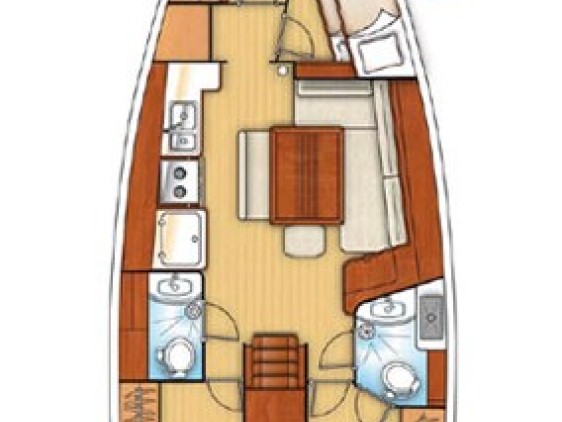 Ein Bénéteau Oceanis 43 mieten in Deme of Volos
