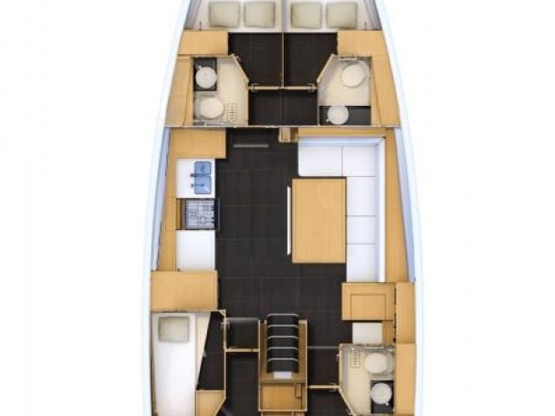 YachtCharter in Kos - Jeanneau Jeanneau 54 auf SamBoat