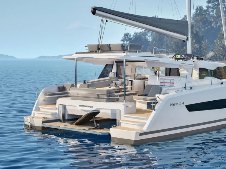 Boot mieten Road Town günstig Fountaine Pajot New 44 Maestro - 3 cab.