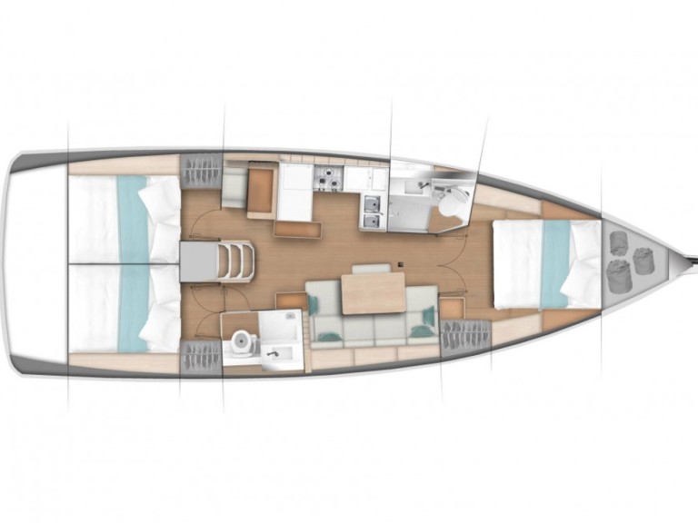 Segelboot mit oder ohne Skipper Jeanneau mieten in Pointe-à-Pitre