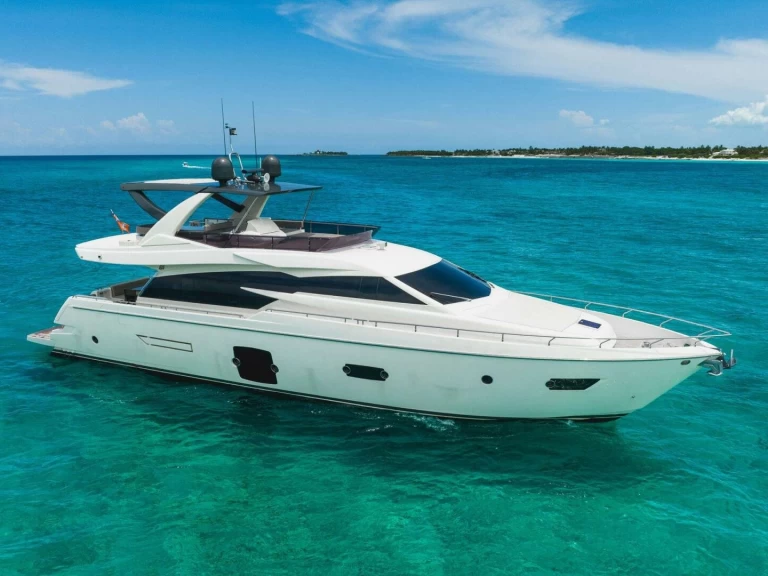 Ferretti 78 mieten Miami Beach