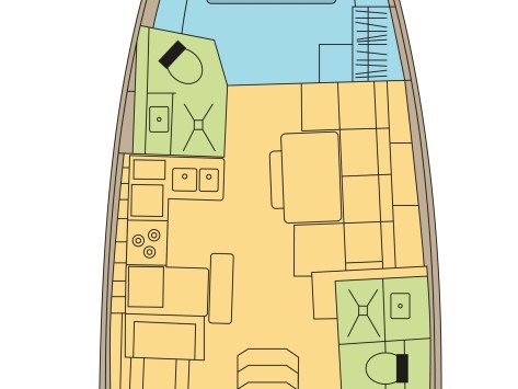 Jeanneau Sun Odyssey 440 mieten Parham Town