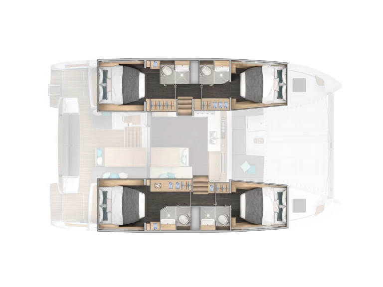 Katamaran mit oder ohne Skipper Lagoon mieten in Capo d'Orlando