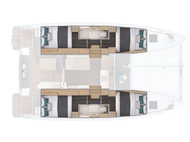 Katamaran mit oder ohne Skipper Lagoon mieten in Furnari