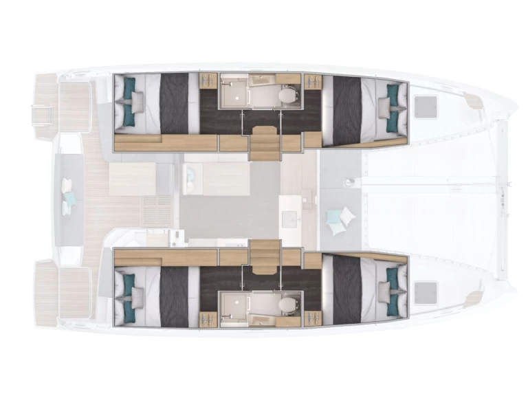 Katamaran mit oder ohne Skipper Lagoon mieten in Furnari