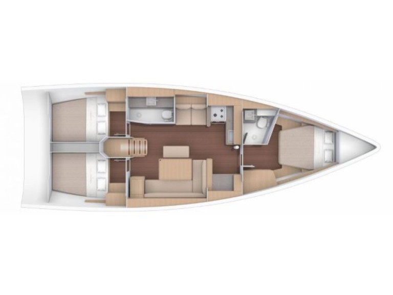Segelboot mieten in Frenchtown - Dufour Dufour 430