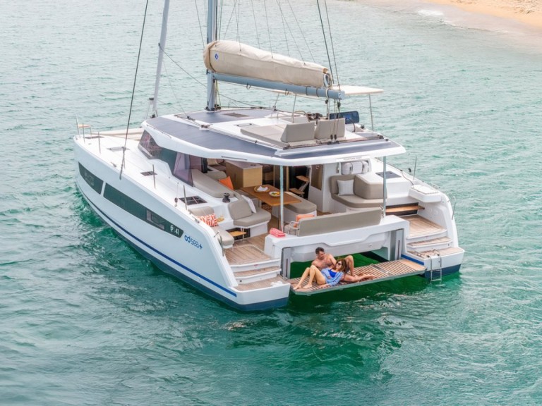Boot mieten Saint-Raphaël günstig Fountaine Pajot FP 41 Quatuor 4