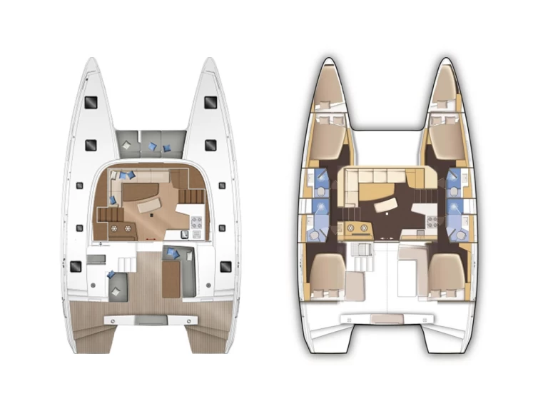 Ein Lagoon Lagoon 42 mieten in Lavrion