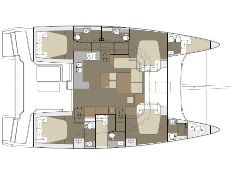 Katamaran mieten in Piräus - Dufour Dufour Catamarans 48 Sail