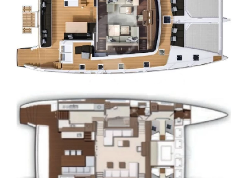 YachtCharter in s'Arenal - Lagoon Lagoon 630 Motor Yacht auf SamBoat