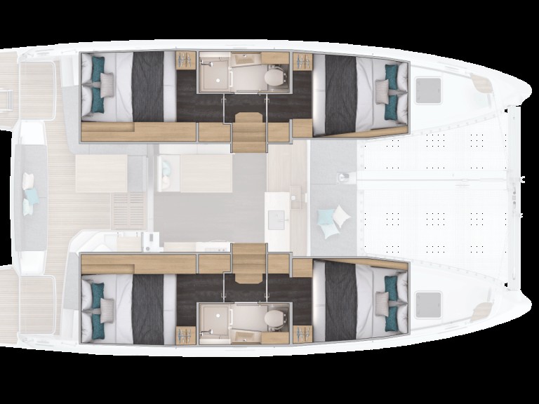 YachtCharter in Kaštela - Lagoon Lagoon 38 auf SamBoat