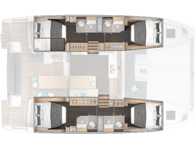 Ein Lagoon Lagoon 43 mieten in Trapani