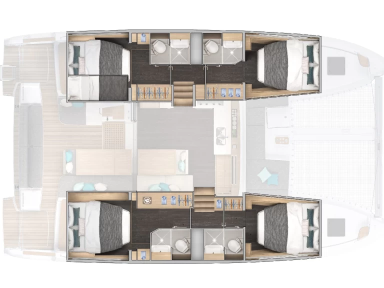 Ein Lagoon Lagoon 43 mieten in Trapani