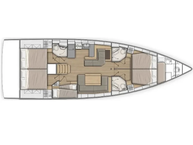 Ein Bénéteau Oceanis 51.1 mieten in Paros (Insel)