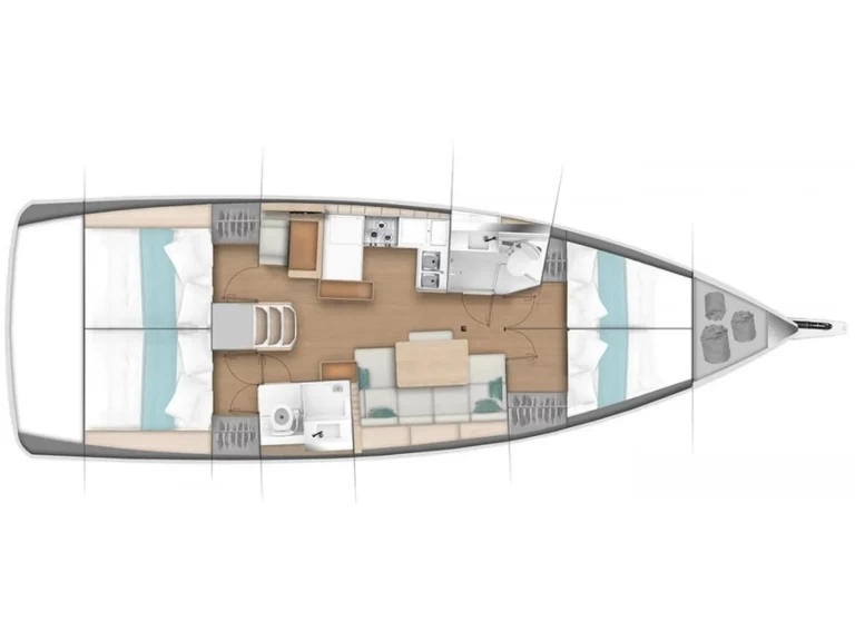 Segelboot mit oder ohne Skipper Jeanneau mieten in Paros (Insel)