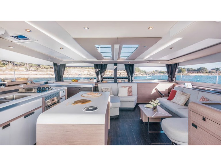 Ein Fountaine Pajot Aura 51 mieten in Perigiali