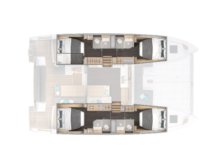 Vermietung Katamaran Lagoon mit Führerschein