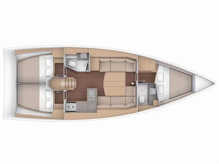 Ein Dufour Dufour 390 Grand Large[G] mieten in Álimos
