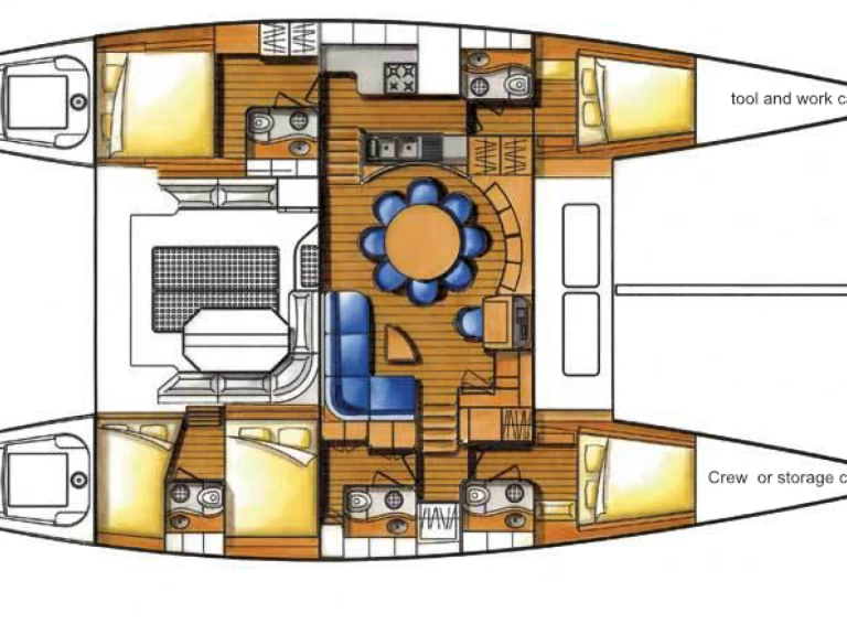 Katamaran mit oder ohne Skipper Lagoon mieten in Papeete