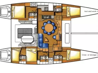 Katamaran mit oder ohne Skipper Lagoon mieten in Papeete