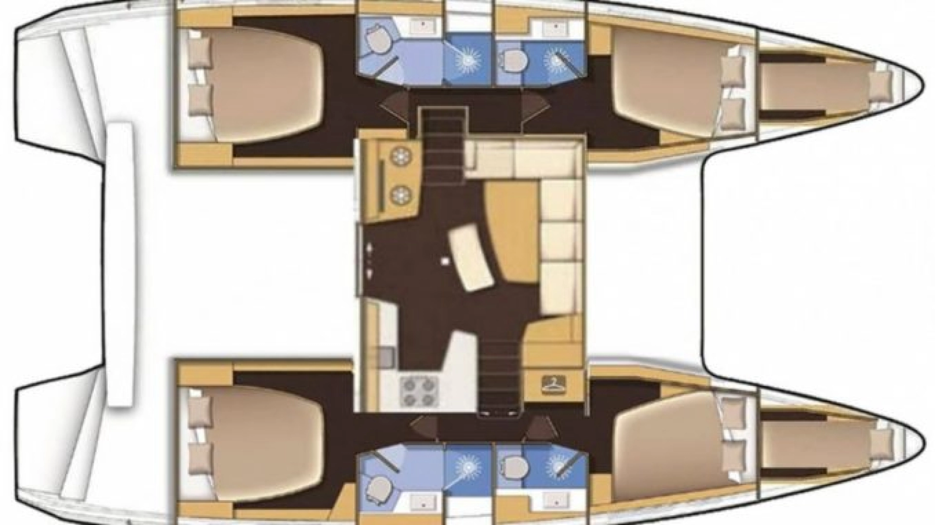 Vermietung Katamaran Lagoon mit Führerschein