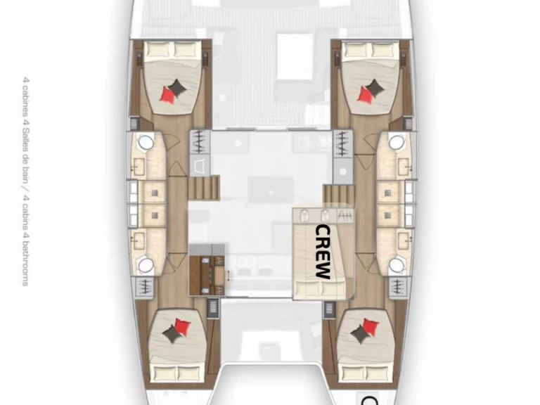 Bootsverleih Lagoon Lagoon 50F Marina (City) Samboat