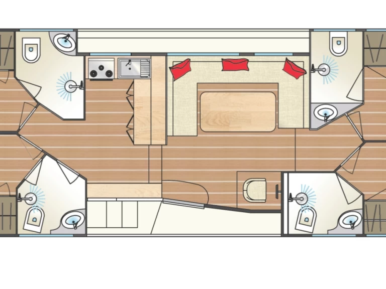 Hausboot mit oder ohne Skipper Tip-Top mieten in Chioggia