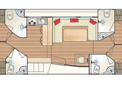 Hausboot mit oder ohne Skipper Tip-Top mieten in Chioggia