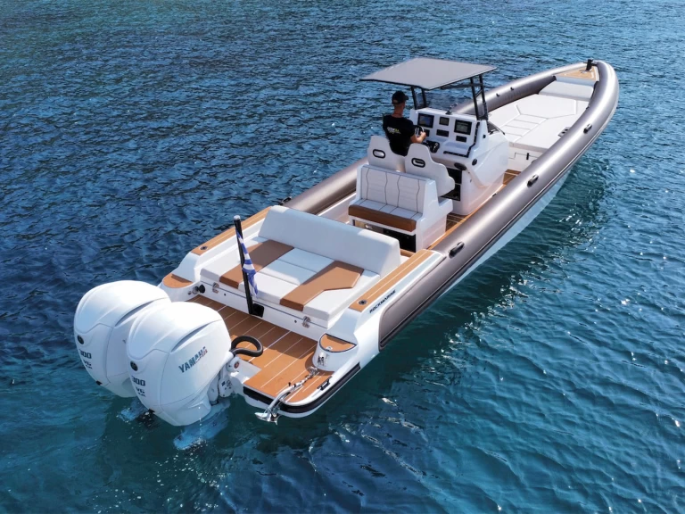 Vermietung Schlauchboot Rockmarine mit Führerschein