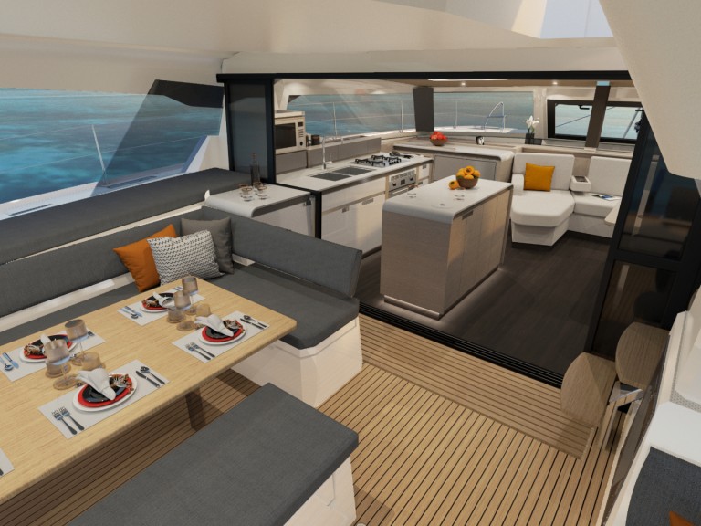 Vermietung Katamaran Fountaine Pajot mit Führerschein