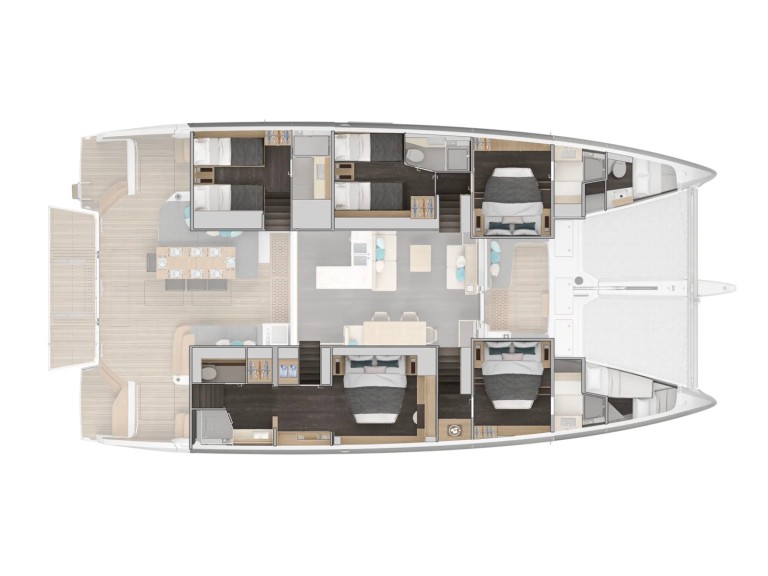 Katamaran mieten in Cugnana Verde - Lagoon Lagoon 60