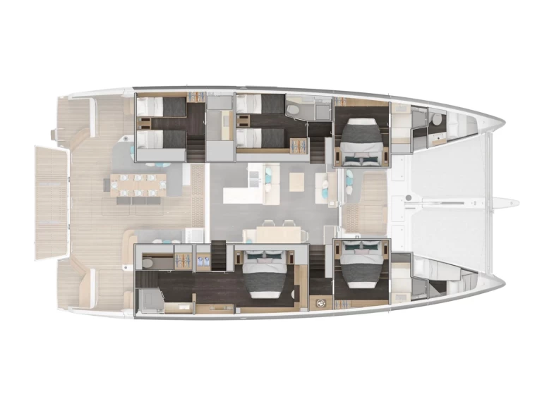 Katamaran mieten in Cugnana Verde - Lagoon Lagoon 60