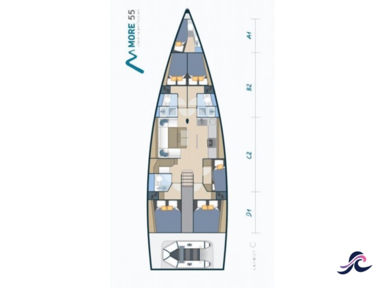 Segelboot mit oder ohne Skipper More Boats mieten in Seget Donji