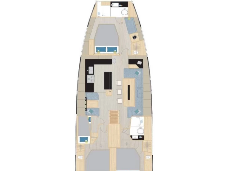 Vermietung Segelboot Hanse mit Führerschein