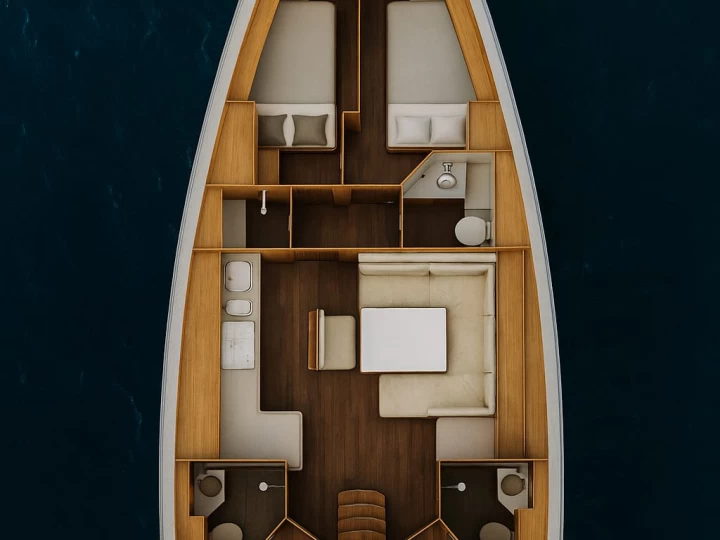 Segelboot mieten in Heiligenhafen - Bavaria Cruiser 45