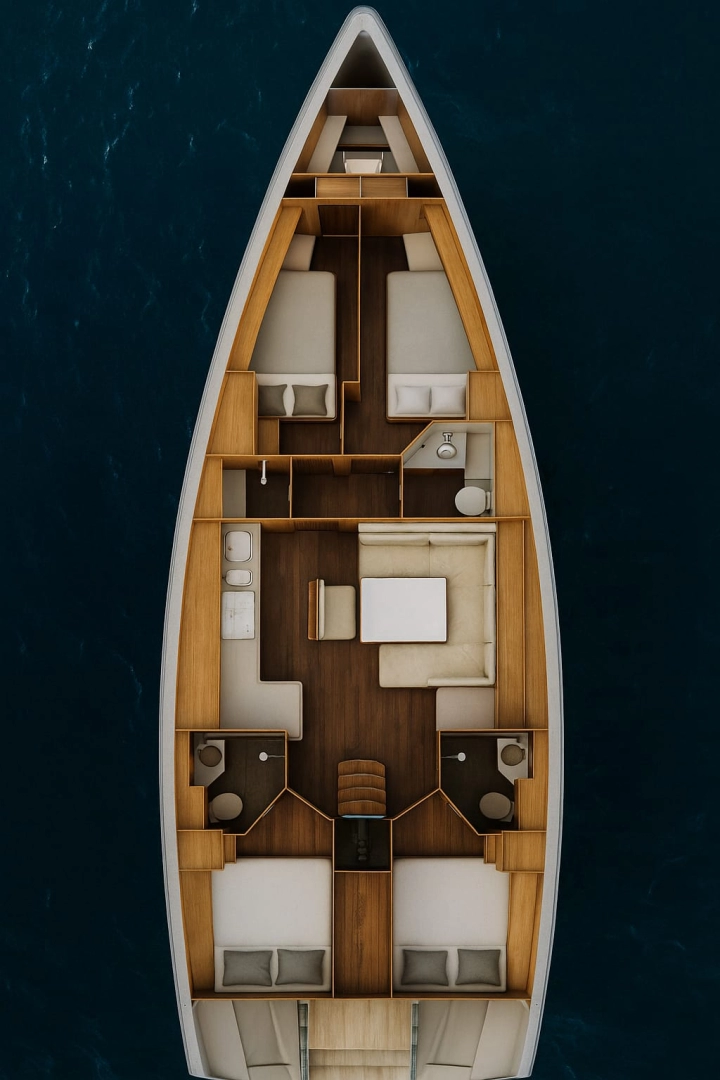 Segelboot mieten in Heiligenhafen - Bavaria Cruiser 45