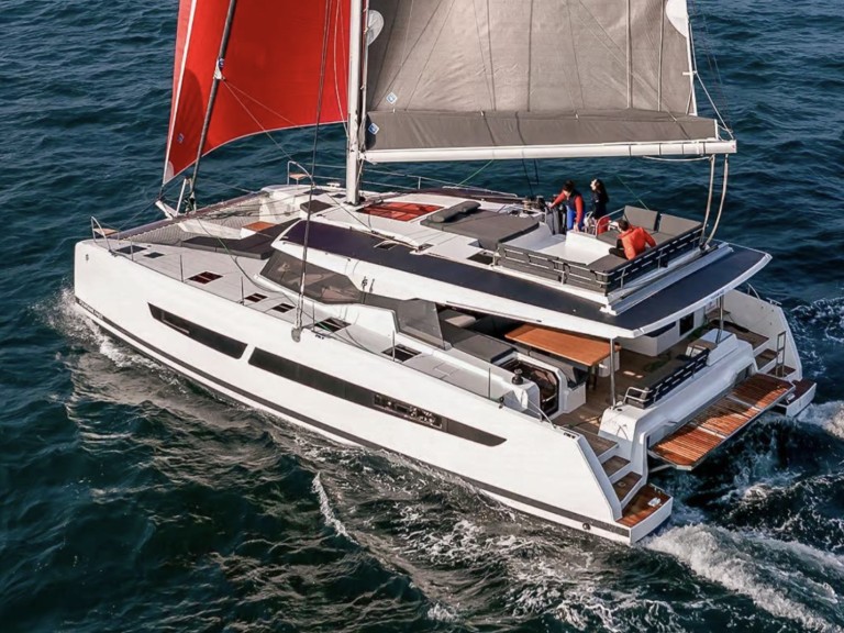 YachtCharter in Porto-Vecchio - Fountaine Pajot Aura 51 auf SamBoat