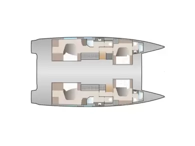 Katamaran mieten in Porto-Vecchio - Fountaine Pajot Aura 51